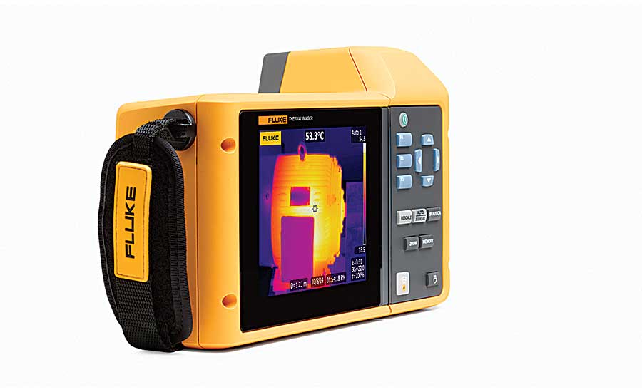 Hand‑Held Infrared Thermal Imager One‑Piece Molding Without Burrs with Large Heat Dissipation Area Infrared Thermal Imager 